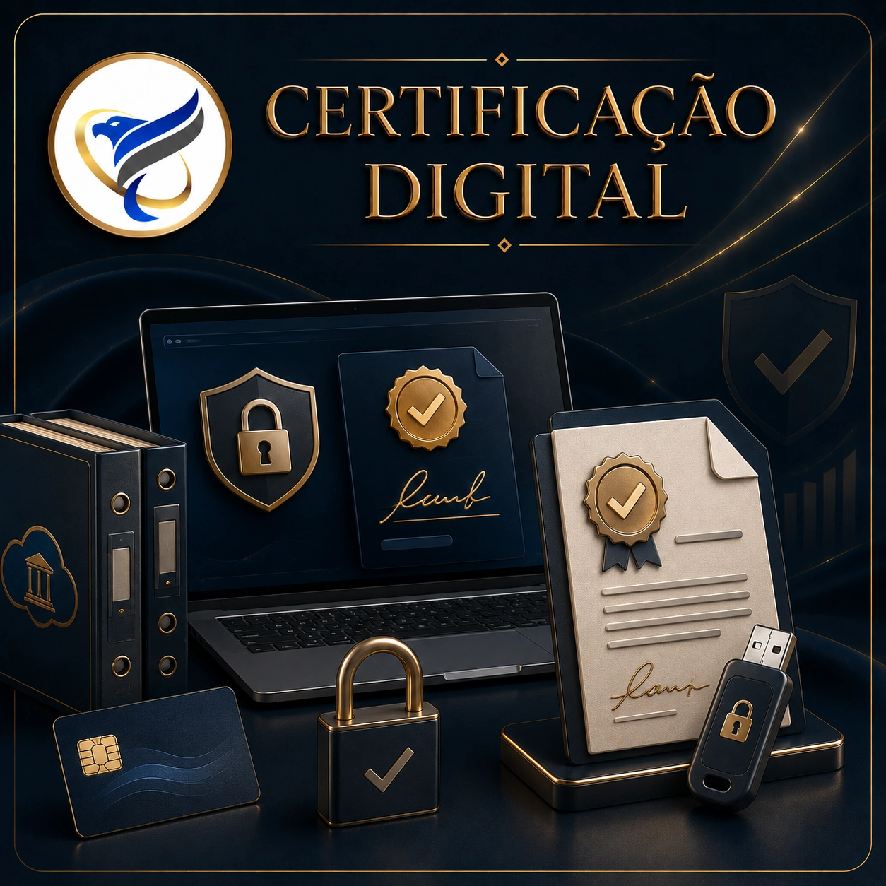 Arte do serviço Certificação Digital
