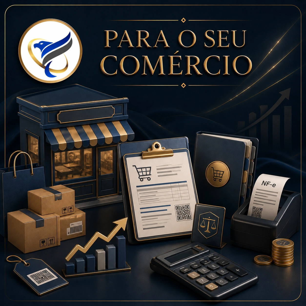 Arte do serviço Para o seu Comércio