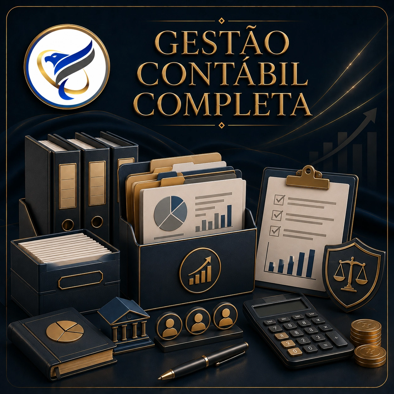 Arte do serviço Gestão Contábil Completa